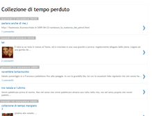 Tablet Screenshot of collezione-di-tempo-perduto.blogspot.com