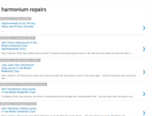 Tablet Screenshot of harmoniumrepairs.blogspot.com