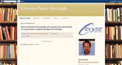 Desktop Screenshot of ernestoponcealvarado.blogspot.com