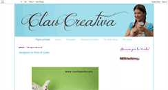 Desktop Screenshot of claucreativa.blogspot.com