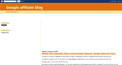 Desktop Screenshot of google-affiliate-blog.blogspot.com