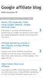 Mobile Screenshot of google-affiliate-blog.blogspot.com