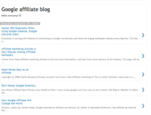 Tablet Screenshot of google-affiliate-blog.blogspot.com