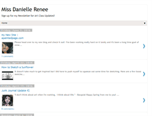 Tablet Screenshot of missdaniellerenee.blogspot.com