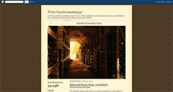 Desktop Screenshot of perugastronomique.blogspot.com