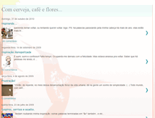 Tablet Screenshot of comcervejacafeeflores.blogspot.com