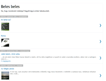 Tablet Screenshot of belesbeles.blogspot.com