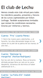 Mobile Screenshot of elclubdelechu.blogspot.com