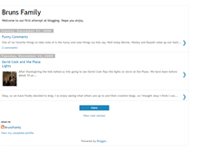 Tablet Screenshot of bruns-family.blogspot.com