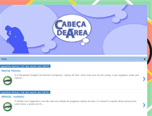 Tablet Screenshot of programacabecadearea.blogspot.com