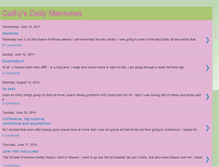 Tablet Screenshot of cathysdailymemories.blogspot.com