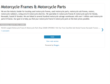 Tablet Screenshot of motorcycleframes.blogspot.com