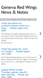 Mobile Screenshot of genevaredwings.blogspot.com