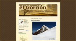 Desktop Screenshot of elgorrionblog.blogspot.com