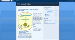 Desktop Screenshot of biologia1ribera.blogspot.com