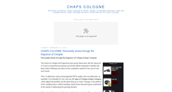 Desktop Screenshot of chapscologne.blogspot.com