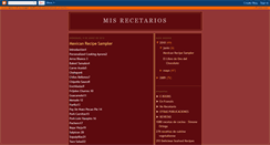 Desktop Screenshot of leon-recetarios.blogspot.com