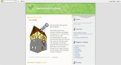 Desktop Screenshot of mechanicallyinclined.blogspot.com