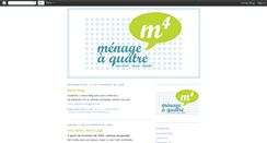 Desktop Screenshot of menage4.blogspot.com