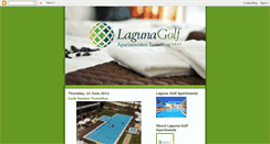 Desktop Screenshot of lagunagolfapartments.blogspot.com