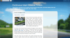 Desktop Screenshot of continuousinkjetprinters.blogspot.com