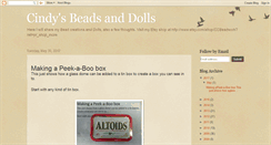 Desktop Screenshot of beadsanddolls.blogspot.com