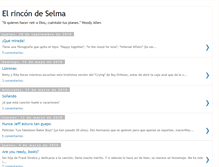 Tablet Screenshot of elrincondeselma.blogspot.com