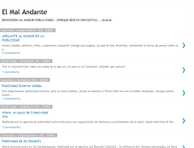 Tablet Screenshot of elmalandante.blogspot.com