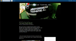 Desktop Screenshot of motorheadtuning.blogspot.com