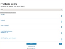 Tablet Screenshot of fmradiojunction.blogspot.com
