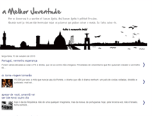 Tablet Screenshot of melhorjuventude.blogspot.com