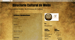 Desktop Screenshot of golpetierradirectorio.blogspot.com