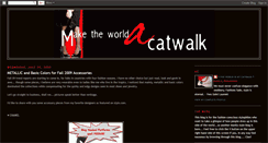 Desktop Screenshot of maketheworldacatwalk.blogspot.com