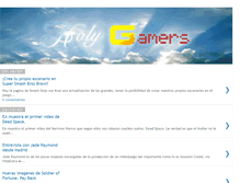 Tablet Screenshot of holy-gamers.blogspot.com