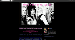 Desktop Screenshot of hardrockglamsleaze.blogspot.com