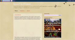 Desktop Screenshot of heroesinanutshell.blogspot.com