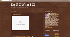 Desktop Screenshot of christopherbennett.blogspot.com