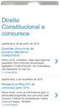 Mobile Screenshot of direitoconstitucionaleconcursos.blogspot.com