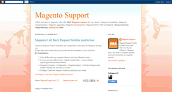 Desktop Screenshot of magesupport.blogspot.com