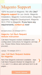 Mobile Screenshot of magesupport.blogspot.com