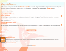 Tablet Screenshot of magesupport.blogspot.com