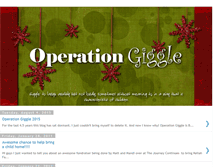 Tablet Screenshot of operationgiggle.blogspot.com