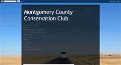 Desktop Screenshot of montgomeryconservationclub.blogspot.com