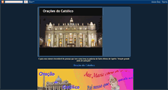 Desktop Screenshot of oracaodocatolico.blogspot.com