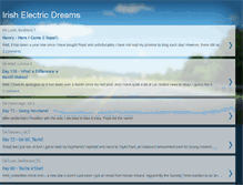 Tablet Screenshot of irishelectricdreams.blogspot.com
