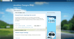 Desktop Screenshot of jewellerydesignsblog.blogspot.com