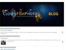 Tablet Screenshot of clownfishphoto.blogspot.com