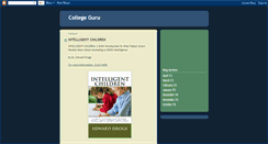 Desktop Screenshot of collegeguru.blogspot.com
