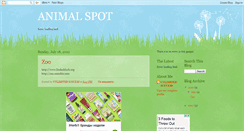 Desktop Screenshot of animal-spot.blogspot.com