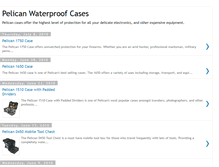 Tablet Screenshot of pelicanwaterproofcases.blogspot.com